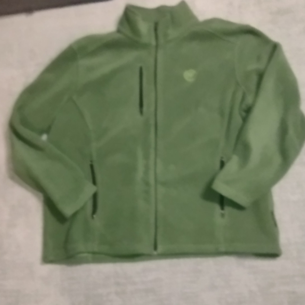 Green Fleece Jacket